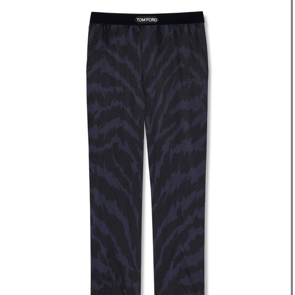 Tom Ford Other - Tom ford ABSTRACT ZEBRA SILK PAJAMA PANTS